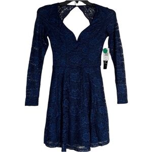 Trixxi women prom lace dress‎ size M